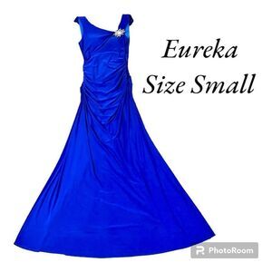 Eureka Royal Blue Evening Ballgown Size Small